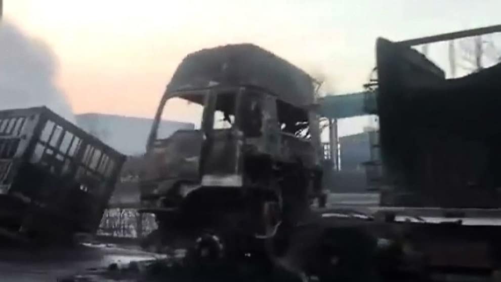 Explosión en ciudad China/ Foto: AFP