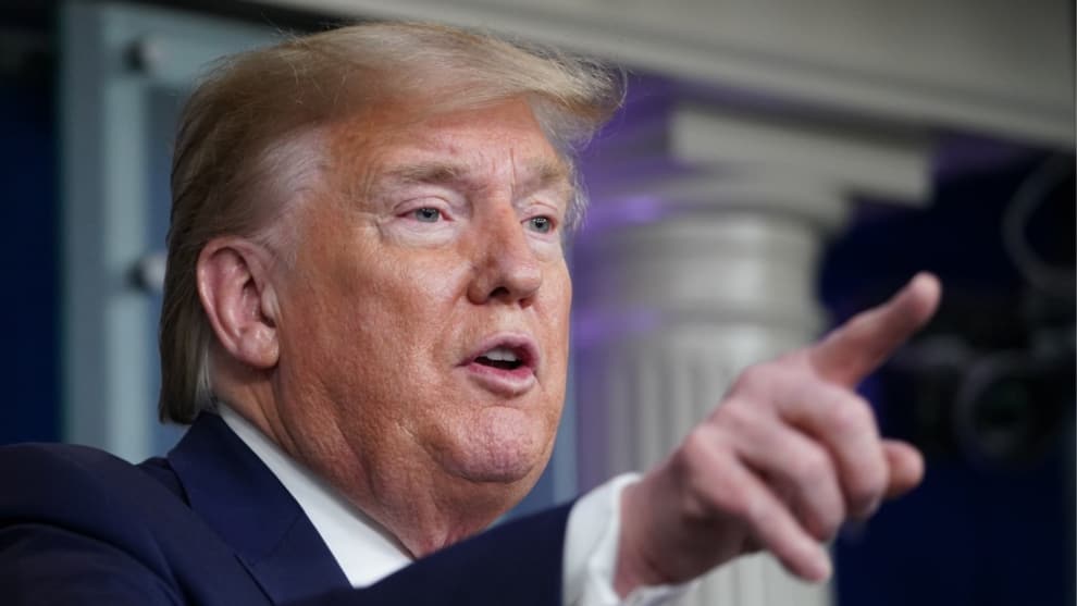 Trump presentó plan para "reabrir" EE. UU. gradualmente