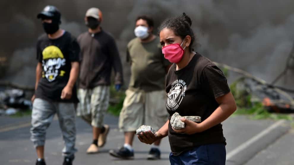 Bloquean carretera en Honduras para impedir entierros de víctimas de COVID-19