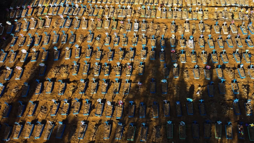 Brasil supera las 50.000 muertes a causa del COVID-19