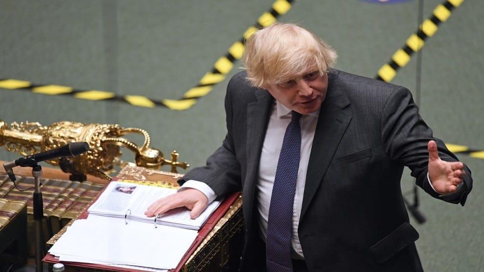 Boris Johnson se inspira en Roosevelt para reactivar la economía
