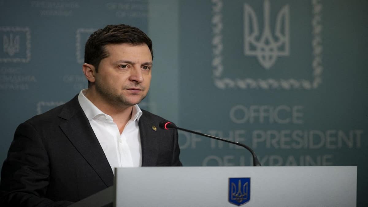 Volodymyr Zelensky- AFP