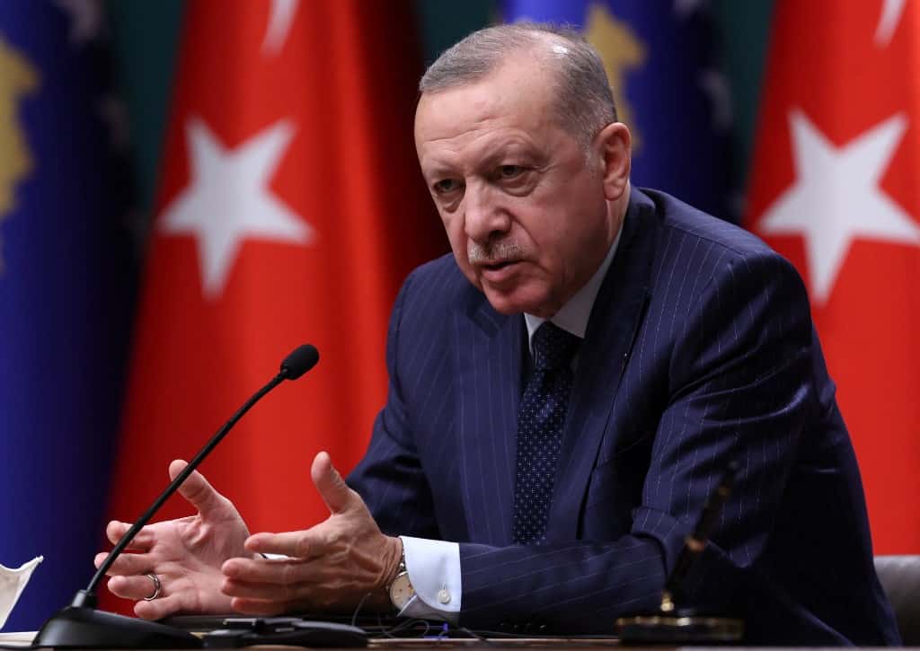Recep Tayyip Erdogan, presidente de Turquía. Foto: ADEM ALTAN / AFP