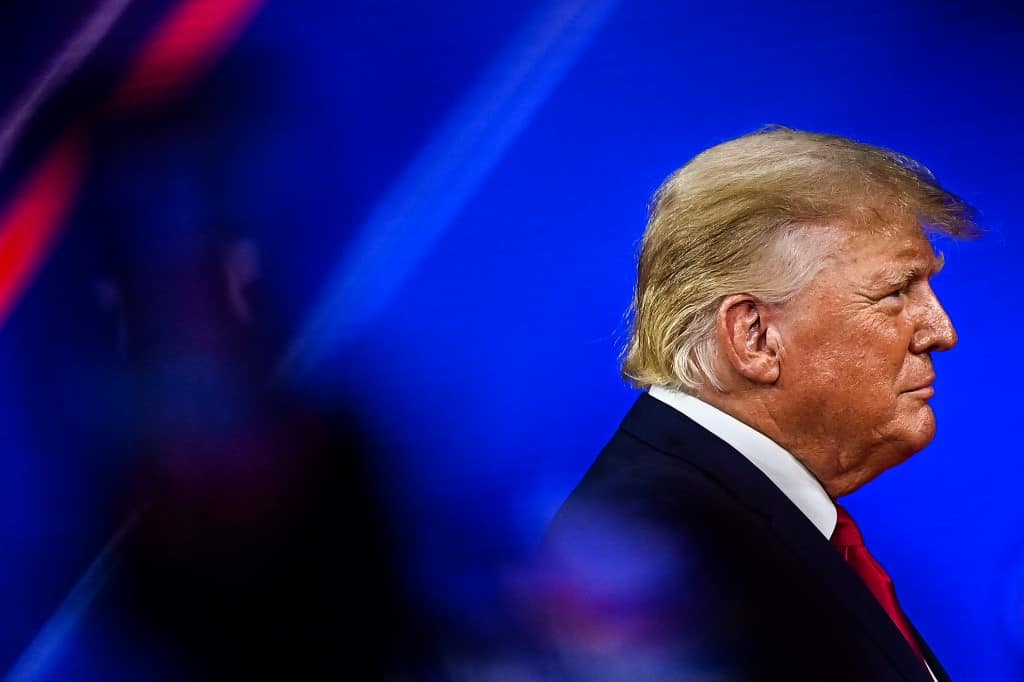 Donald Trump, expresidente de los Estados Unidos. Foto: CHANDAN KHANNA / AFP