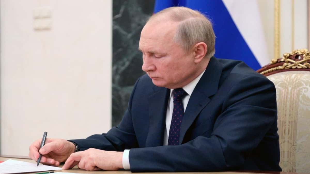 Presidente ruso Vladimir Putin. Foto: MIKHAIL KLIMENTYEV / SPUTNIK / AFP