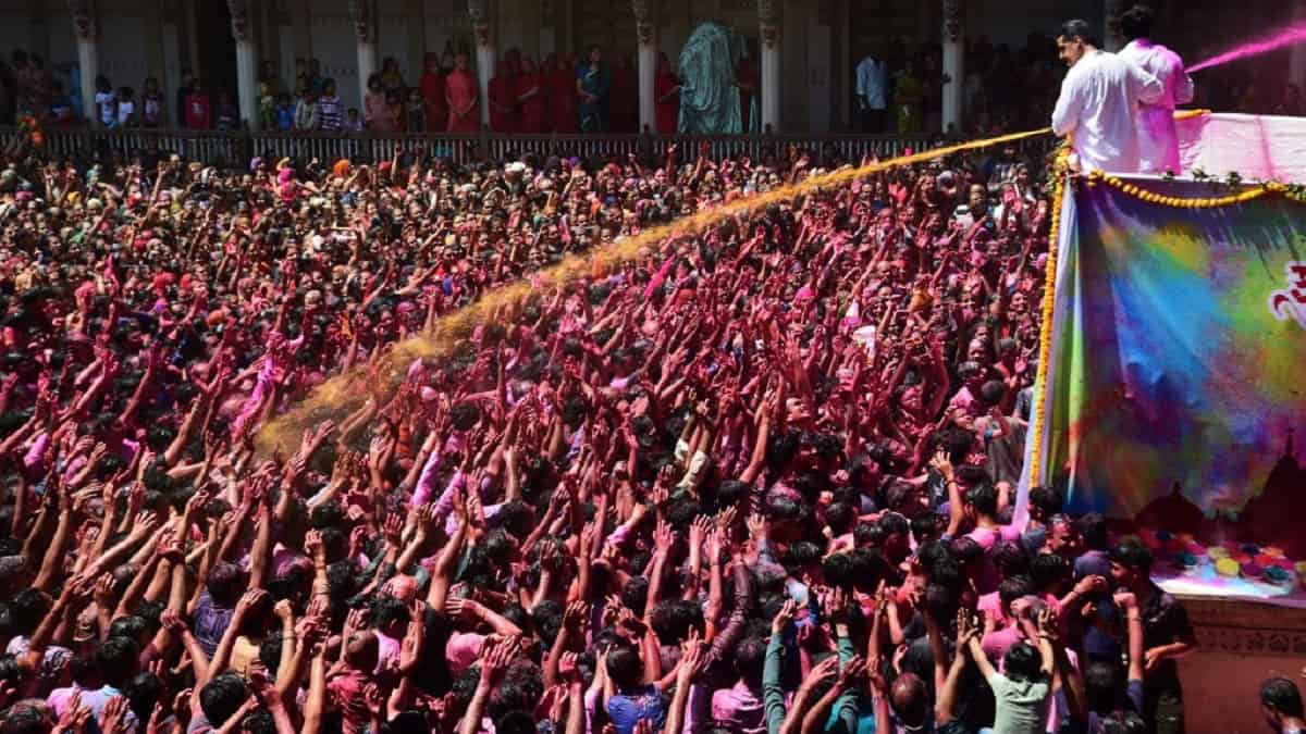 Festival de colores en India