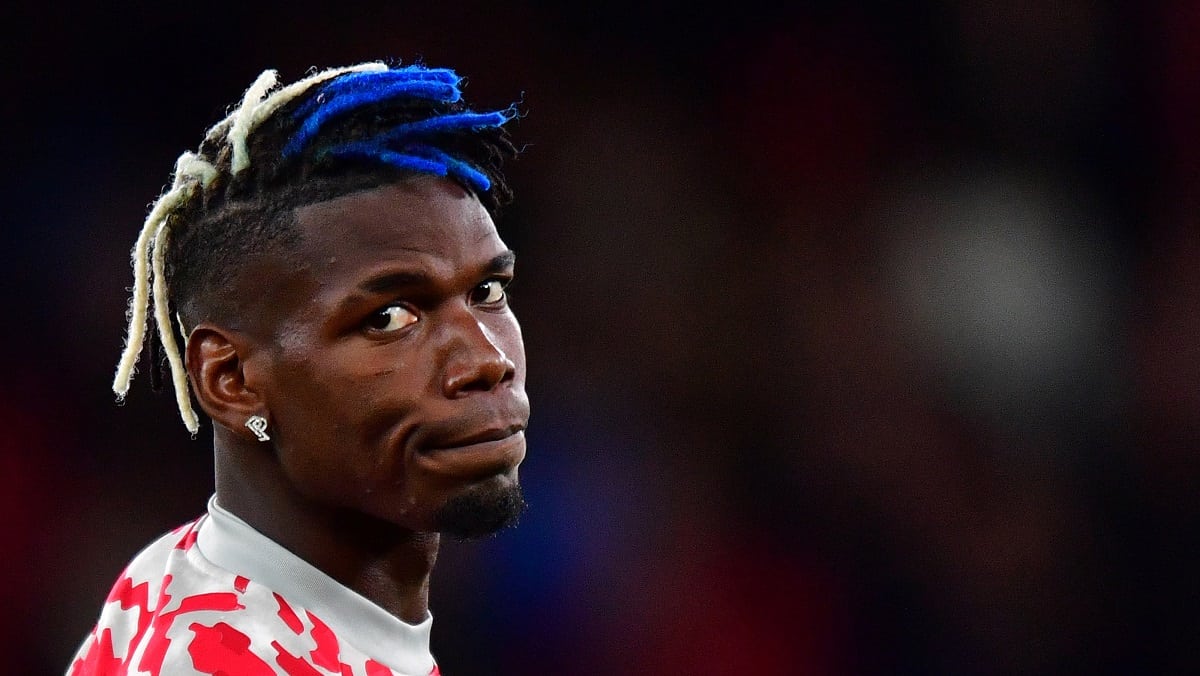 Paul Pogba, centrocampista francés del Manchester United | Foto: AFP