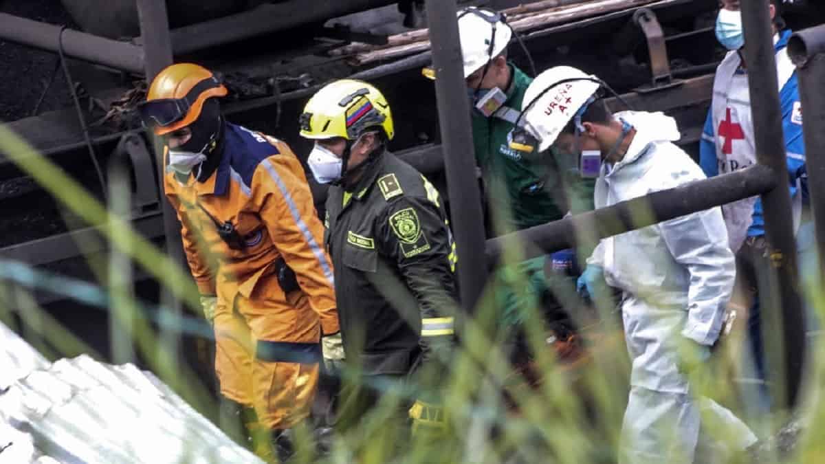 Rescate de mineros en Colombia