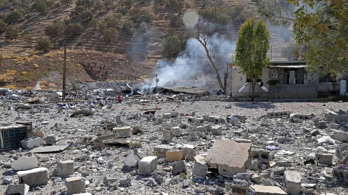 9 personas murieron en un bombardeo en Irak