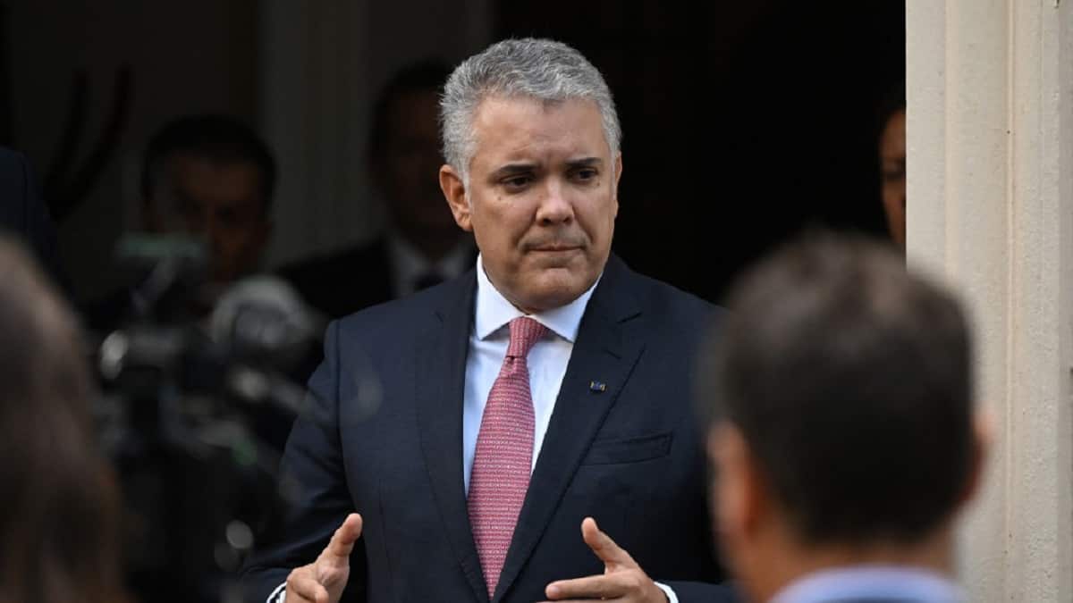 Presidente de Colombia, Iván Duque / Foto AFP Presidente de Colombia, Iván Duque