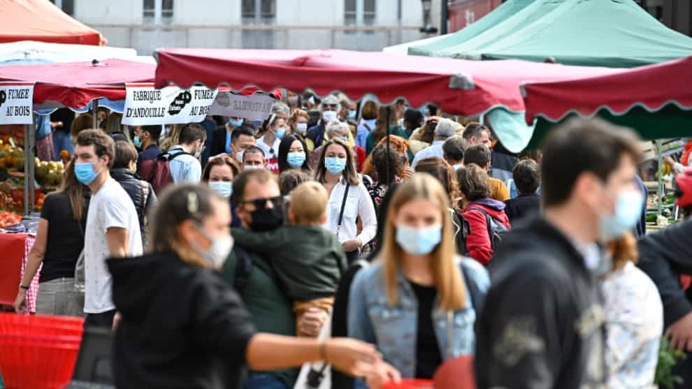 Más de 10.000 casos de covid-19 en 24 horas en Francia