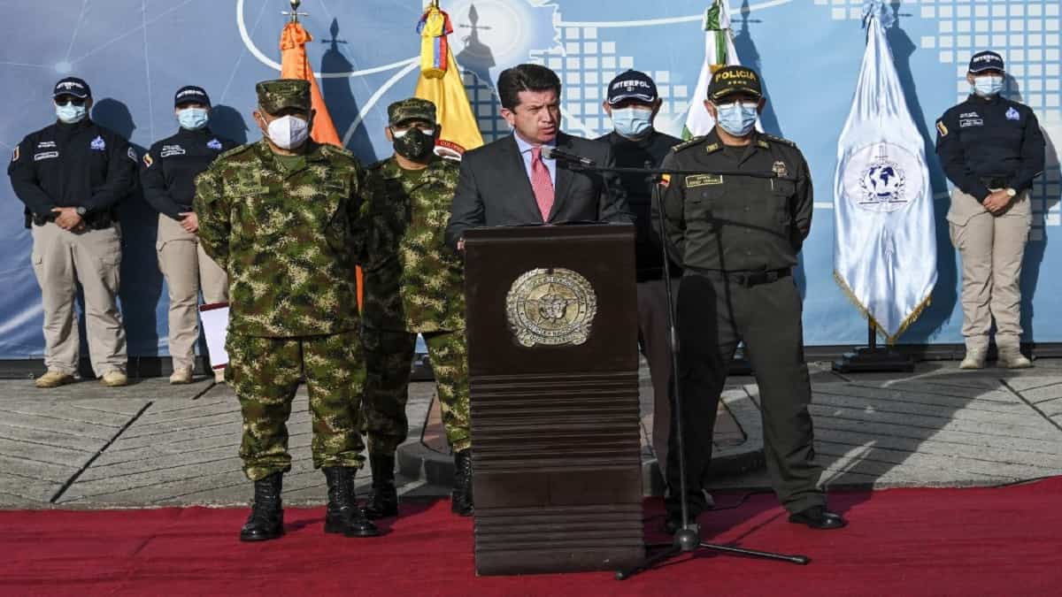 Diego Molaano, ministro de Defensa de Colombia