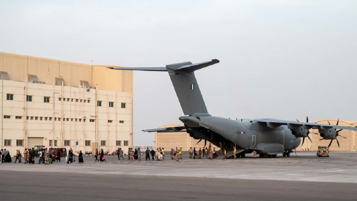 Evacuados de Afganistán