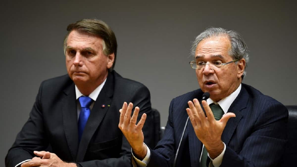 Jair Bolsonaro y Paulo Guedes