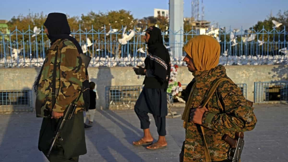 El grupo Talibán controla el poder en Afganistán desde la salida de las tropas estadounidenses. Foto: AFP