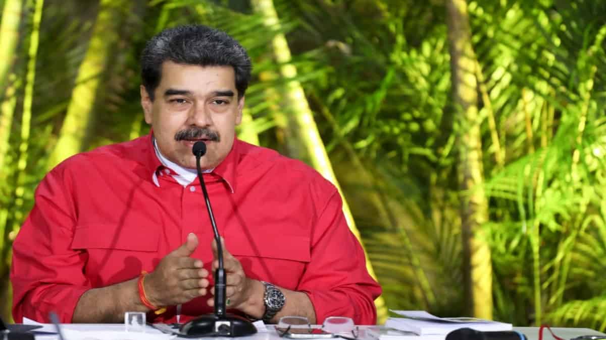 Nicolás Maduro, líder del régimen venezolano, defiende al régimen de Ortega en Nicaragua. Foto: AFP