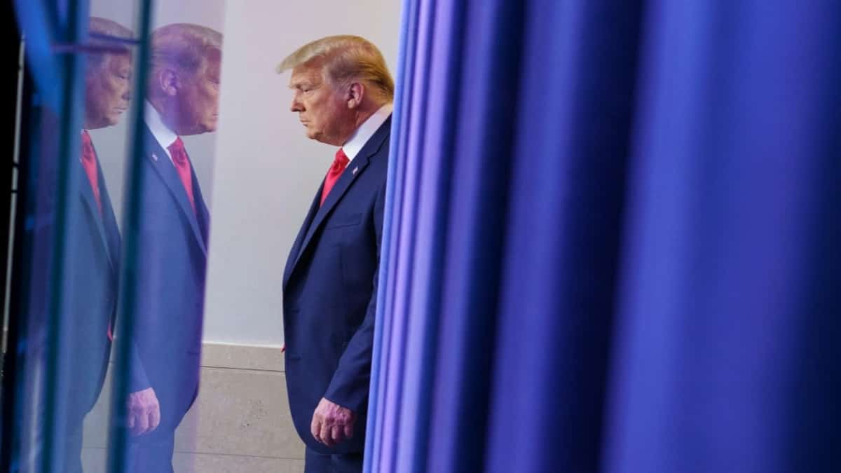 Donald Trump abandonó la Casa Blanca bajo mucha polémica. Foto: AFP