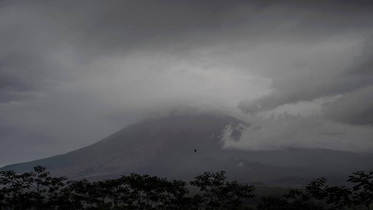 Volcán de Indonesia