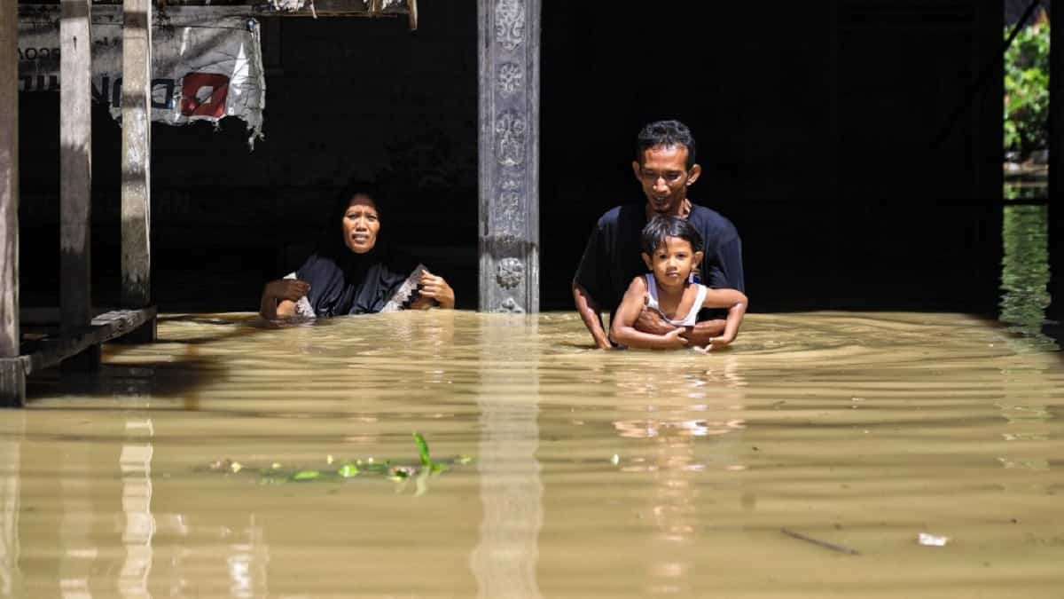 Inundaciones en Indonesia