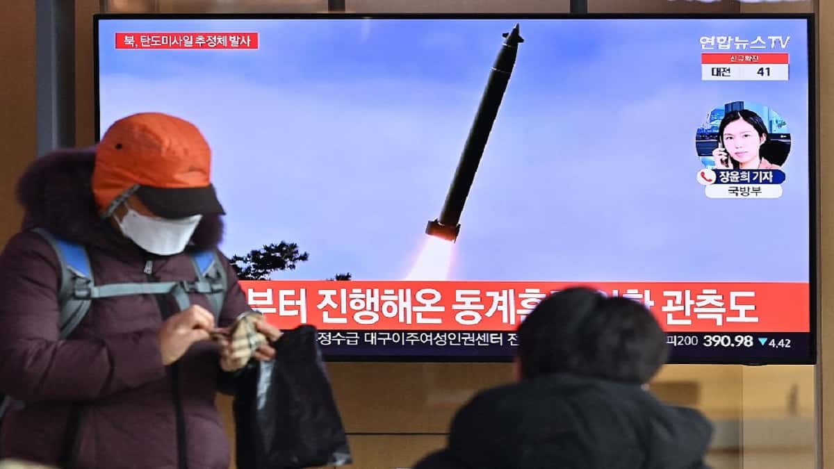 Misil lanzado por Corea del Norte