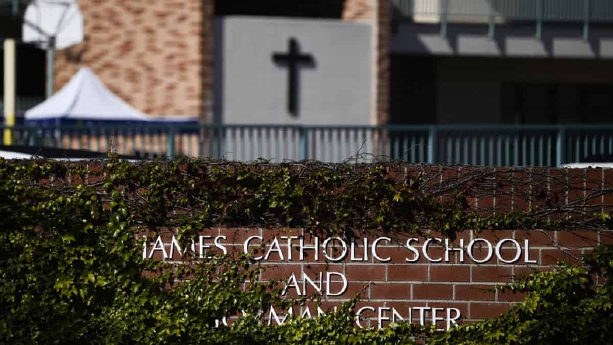 Escuela donde trabajaba la monja