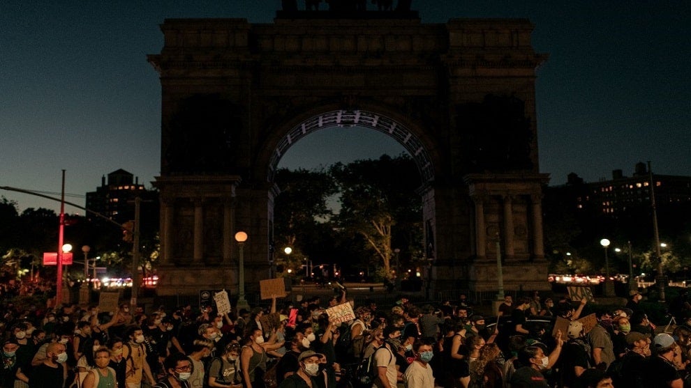 Protestas en EE. UU. se desarrollaron de manera pacífica bajo la consigna "Las vidas negras importan"
