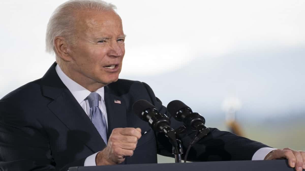 Joe Biden, presidente de Estados Unidos. Foto: AFP
