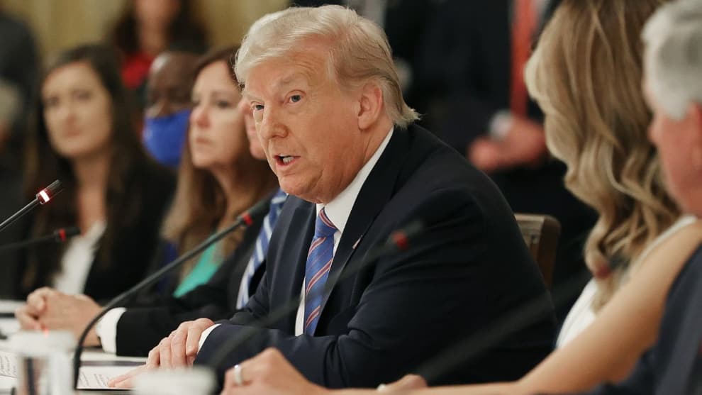 Donald Trump formalizó la salida de EE. UU. de la OMS