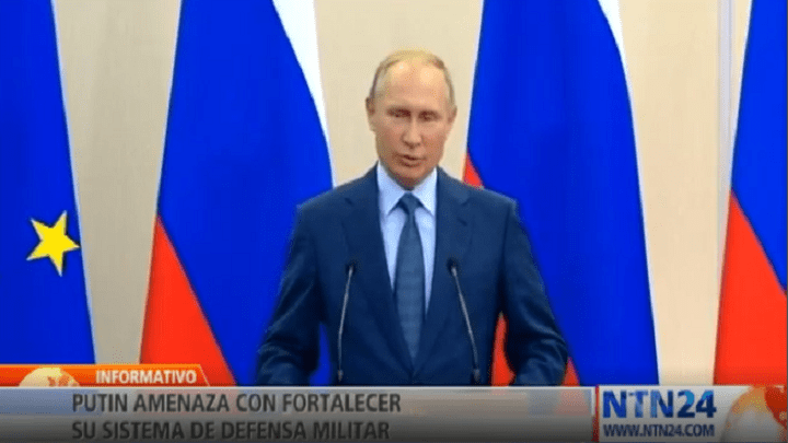 Putin amenazó con fortalecer su sistema militar si la OTAN no retira tropas cerca de la frontera rusa