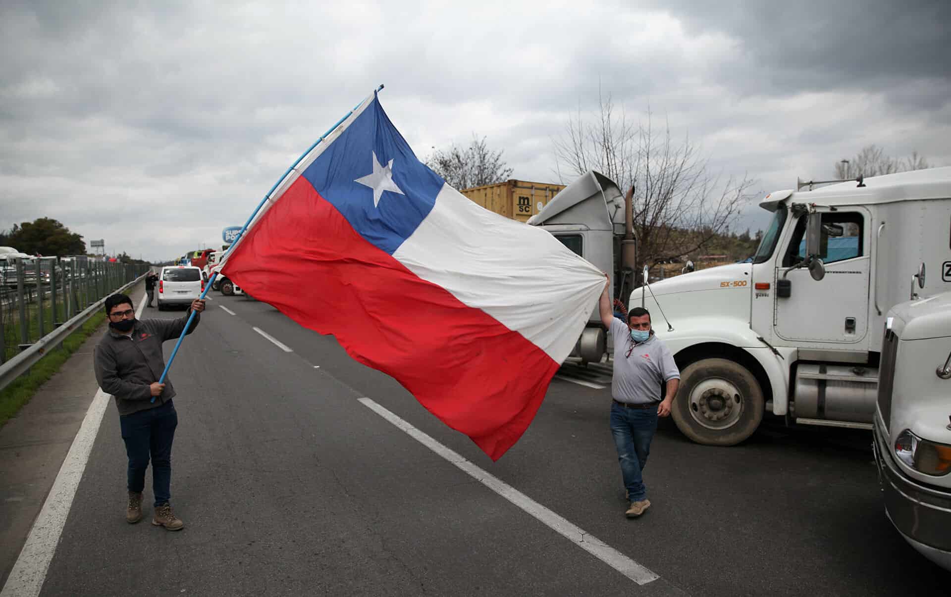 Camioneros en Chile