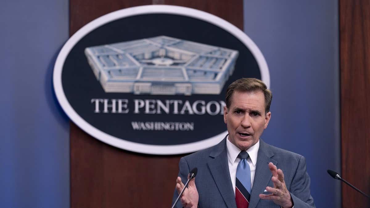 Portavoz del Departamento de Defensa estadounidense, John Kirby