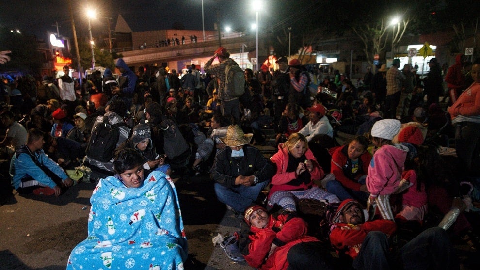 Migrantes centroamericanos/ Foto: EFE