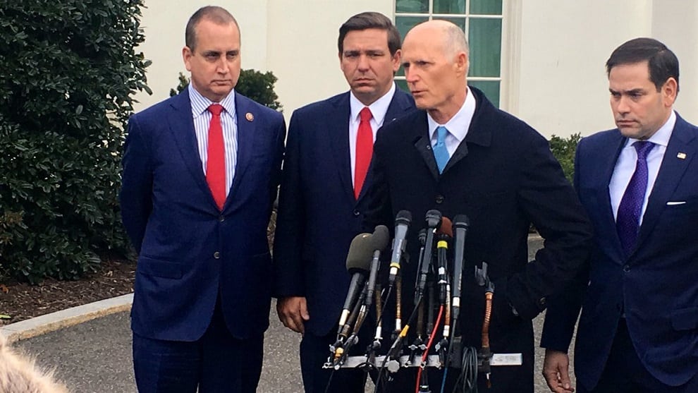 Diplomáticos estadunidenses/ Foto: @SenRickScott