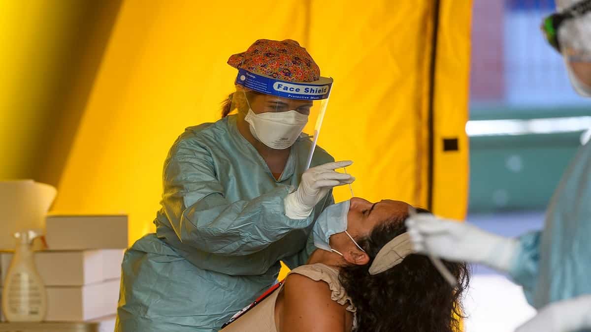 Contagios de covid en España