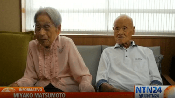 Japoneses con 80 años de casados se llevan el récord Guinnes como la pareja más antigua