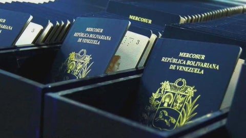 Pasaportes venezolanos / Cortesía