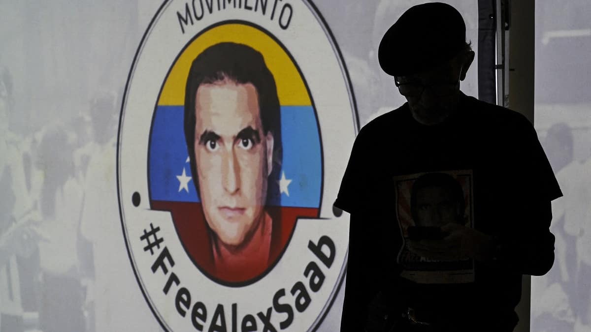 Movimiento Free Alex Saab / Foto AFP Movimiento Free Alex Saab / Foto AFP