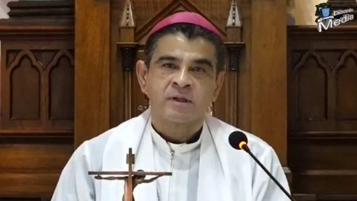 Régimen de Nicaragua detuvo al obispo de Matagalpa, Rolando Álvarez