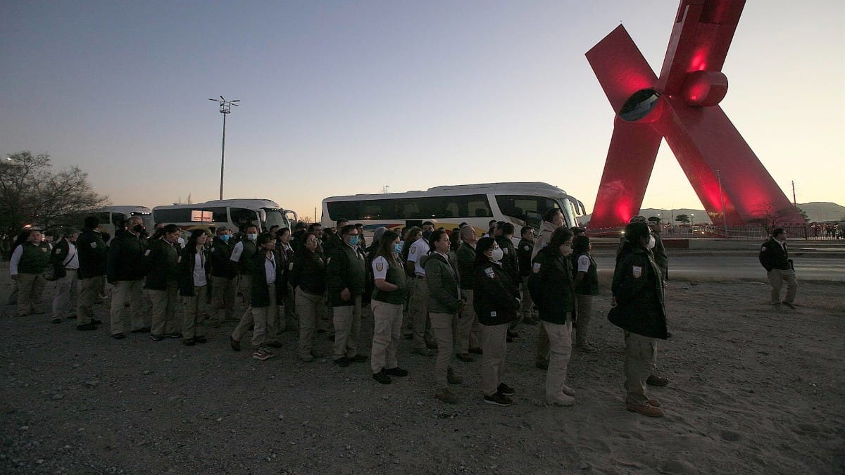 Autoridades migratorias de México