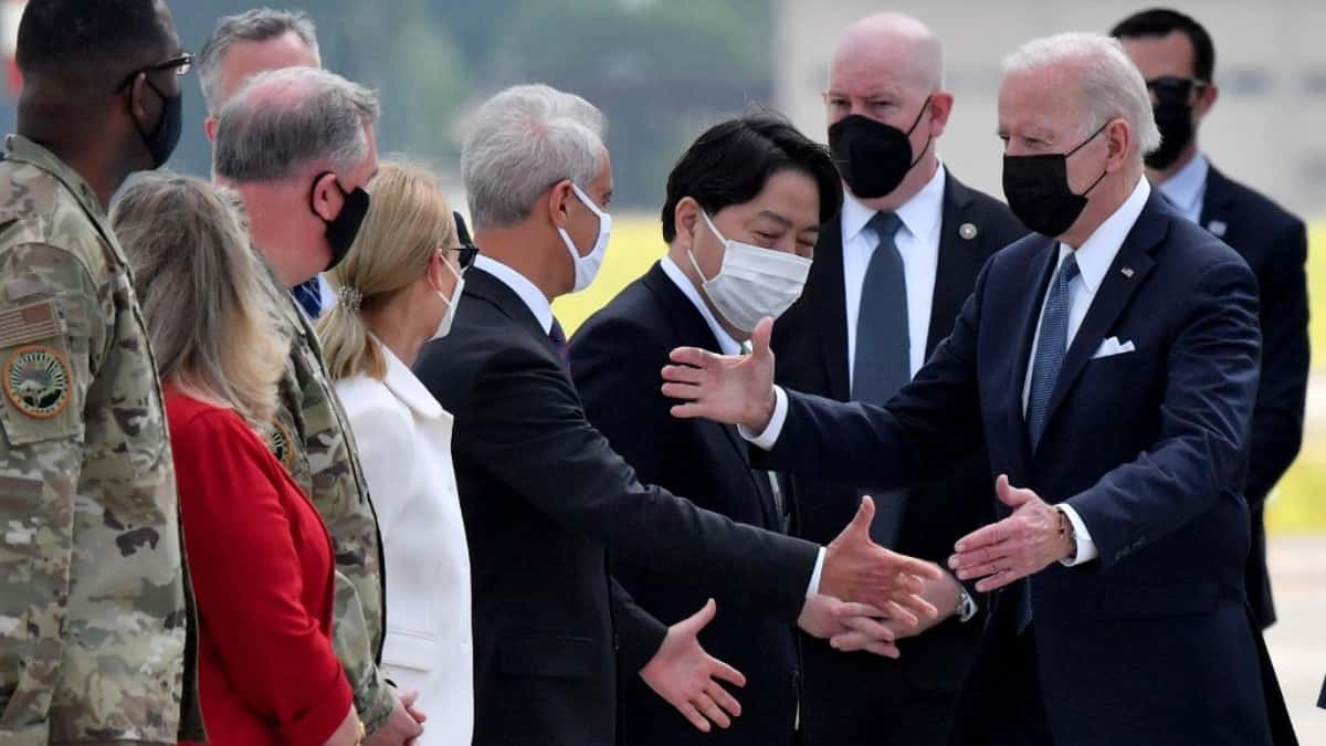 Joe Biden en Japón - Foto tomada de AFP
