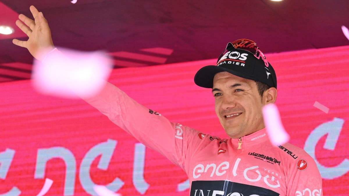 Richard Carapaz, ciclista ecuatoriano (EFE) Ecuatoriano Richard Carapaz mantiene el liderato del Giro de Italia