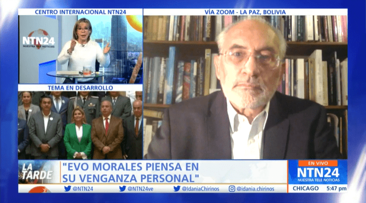“Luis Arce está dispuesto a perseguir a todos los líderes de oposición”: Carlos Mesa