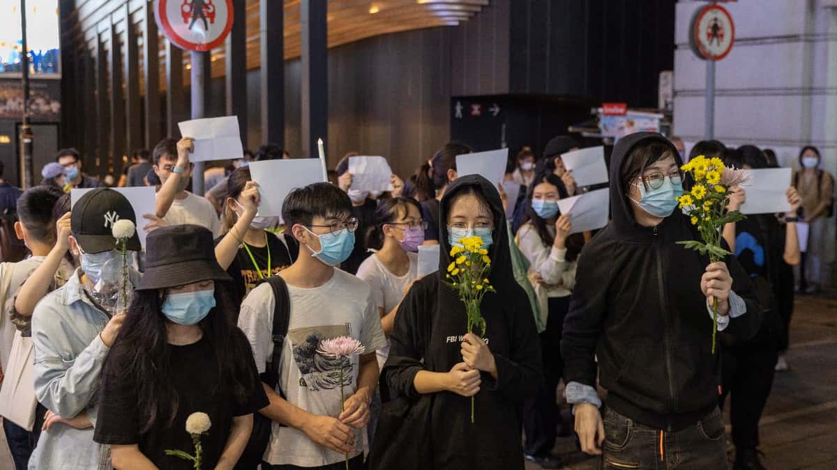 “El precio de salir a protestar en China es mortal”: Yuan Lee