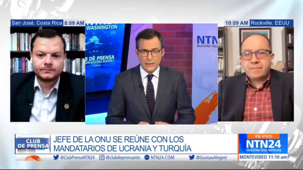 Reunión Zelensky-Erdogan-Guterres. Piden reconocer "conflicto interno" en México. Nicaragua irá a elecciones municipales sin partidos de oposición.