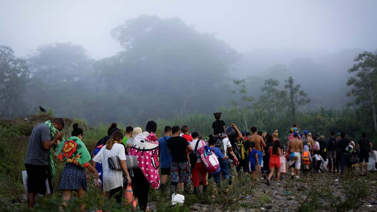 Preocupación de Unicef por los niños migrantes cruzando la selva del Darién