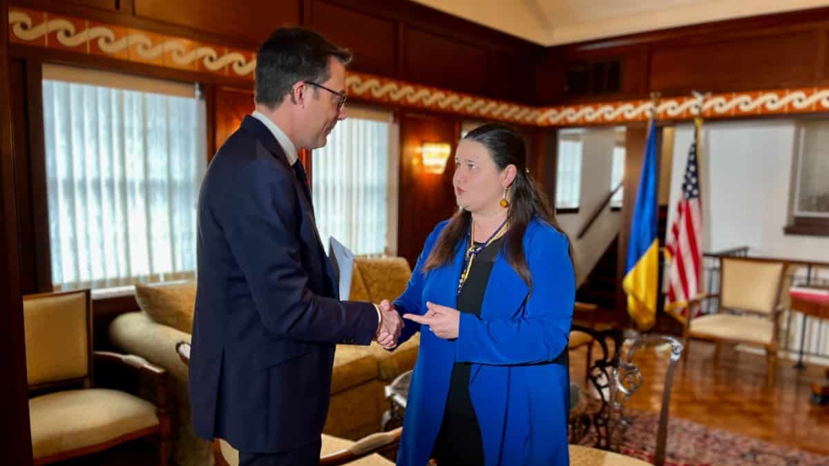 “Estados Unidos ha sido partidario de nuestra libertad e independencia”: Oksana Markarova, embajadora de Ucrania en Washington