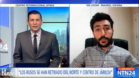 “Es difícil que ahora que Ucrania está recuperando terreno apuesten por negociaciones”, dice el analista Alejandro López