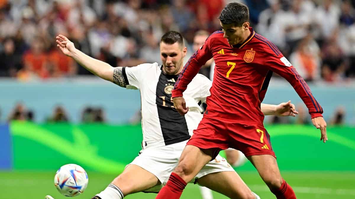 En tablas, así quedó el partidazo entre España y Alemania en el Mundial