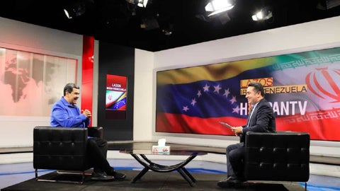 Nicolás Maduro desde Irán - Foto: Twitter