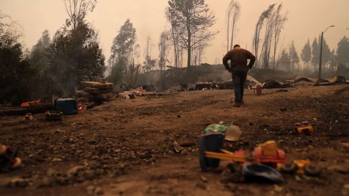 Incendios en Chile